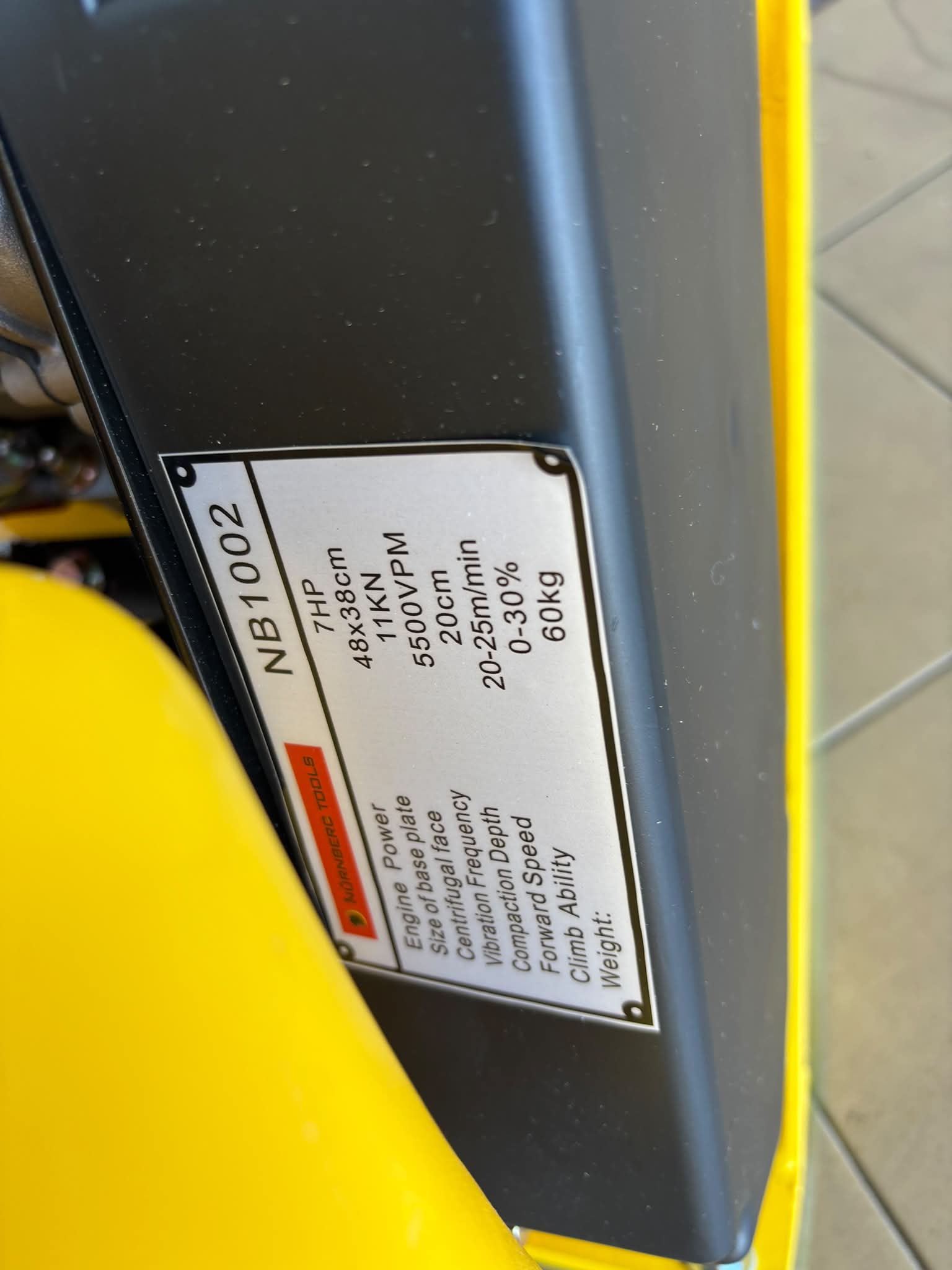 Placa Vibratoria / Compactador